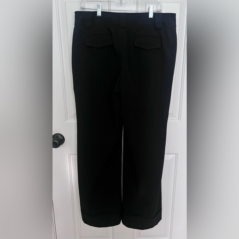 ANN TAYOR LOFT Black Wide Leg Women's Pants - Picture 2 of 5